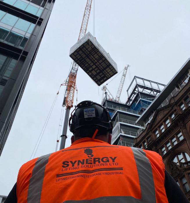 synergy lifting solutions machinery install glasgow